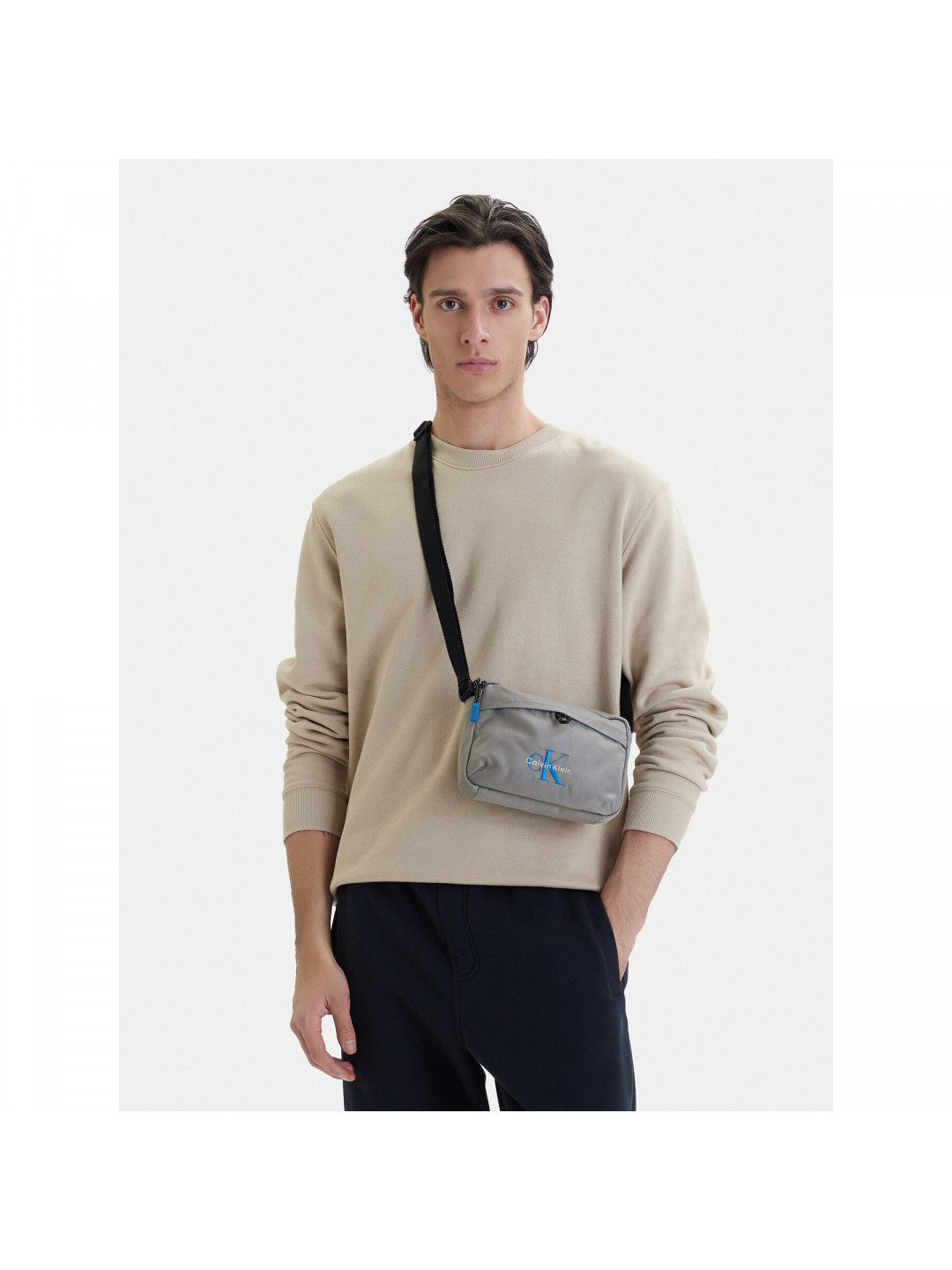 Brašna Calvin Klein Bold Camera Bag LV04D3117G Šedá